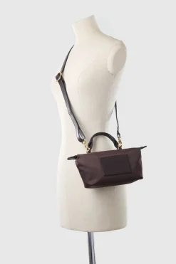 Noosa Leather Trim Crossbody Bag