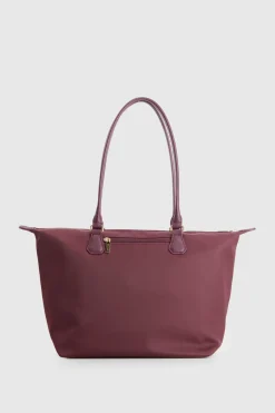 Noosa Leather Trim Tote Bag