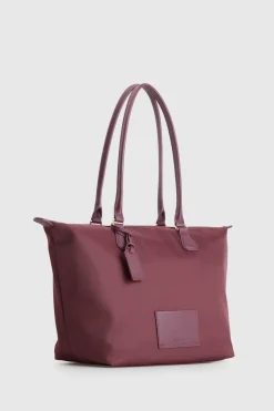 Noosa Leather Trim Tote Bag