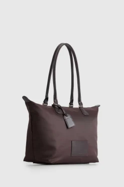 Noosa Leather Trim Tote Bag