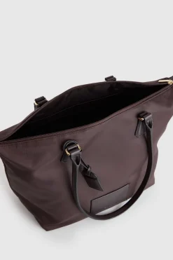 Noosa Leather Trim Tote Bag