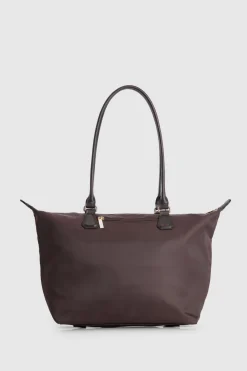 Noosa Leather Trim Tote Bag