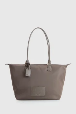 Noosa Leather Trim Tote Bag