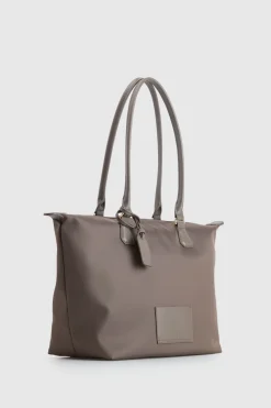 Noosa Leather Trim Tote Bag