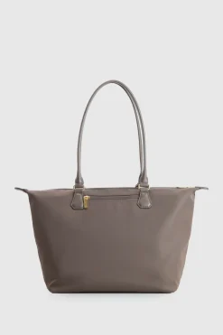 Noosa Leather Trim Tote Bag