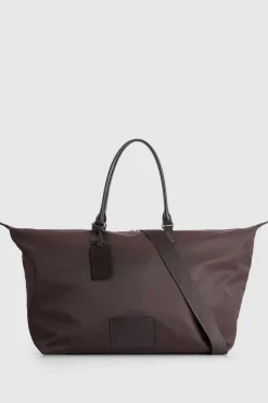 Noosa Leather Trim Travel Tote Bag