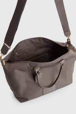 Noosa Leather Trim Travel Tote Bag