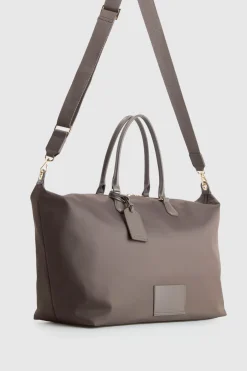 Noosa Leather Trim Travel Tote Bag