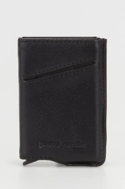 PC RFID Leather Pop Up CC Holder