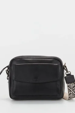 Pia Leather Crossbody Bag