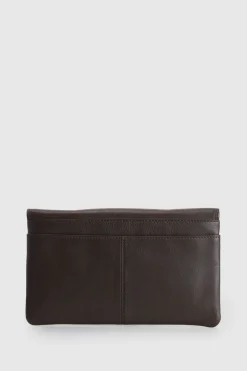 RFID Daisy Leather Travel Wallet