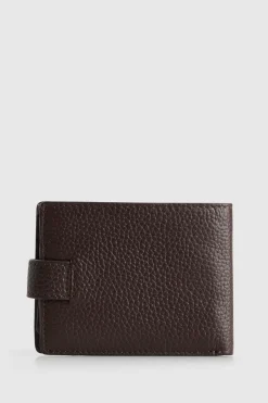 RFID Ellis Leather Tab Wallet