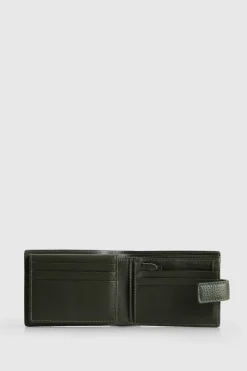 RFID Ellis Leather Tab Wallet