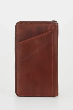 RFID Flyn Leather Travel Wallet
