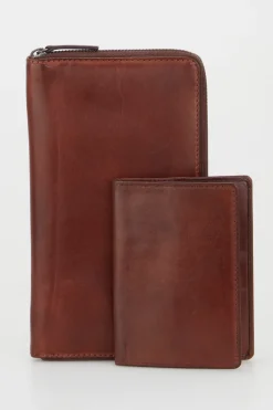 RFID Flyn Leather Travel Wallet