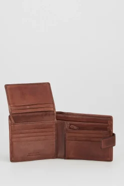 RFID Flynn Leather Tab Wallet