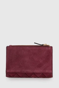 RFID Ines Suede Weave Med Wallet