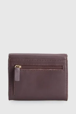 RFID Iris Leather Small Wallet