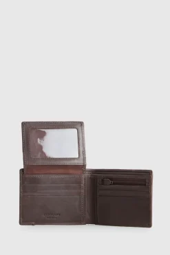 RFID Leather Bifold Wallet