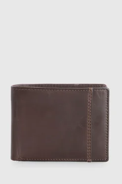 RFID Leather Bifold Wallet