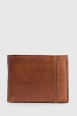 RFID Leather Bifold Wallet