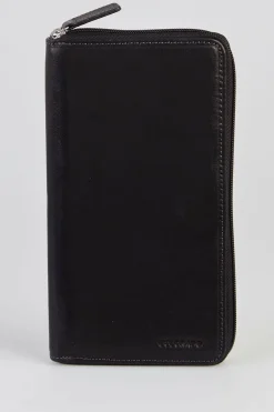 RFID Leather Passport Wallet