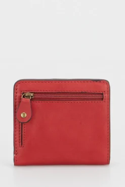 RFID Leather Slim CC Wallet