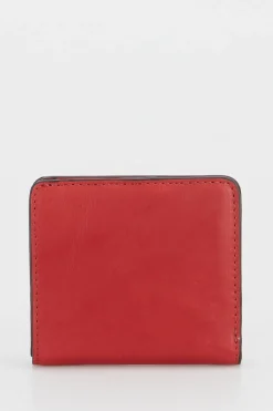 RFID Leather Slim CC Wallet