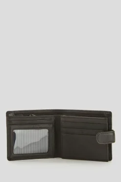 RFID Leather Tab Wallet