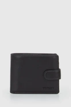 RFID Leo Leather Tab Wallet