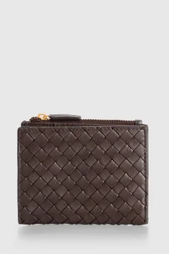 RFID Margo Leather Weave Wallet