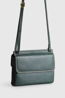 RFID Maya Leather Small Crossbody