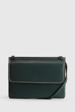 RFID Maya Leather Small Crossbody