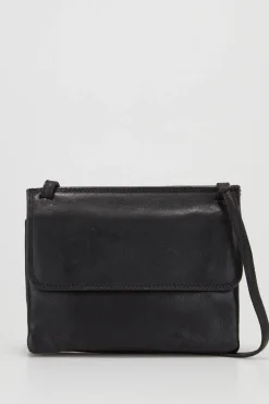 RFID Maya Leather Small Crossbody