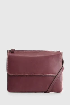 RFID Maya Leather Small Crossbody