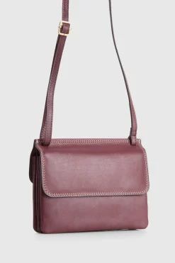 RFID Maya Leather Small Crossbody