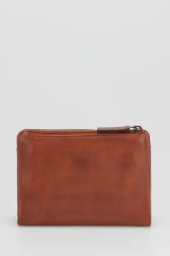 RFID Maya Leather Small Wallet