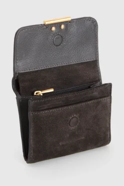 RFID Thea Suede Small Wallet