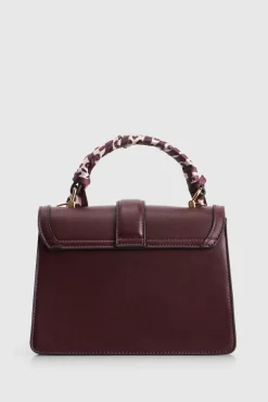 Scarf Top Handle Bag