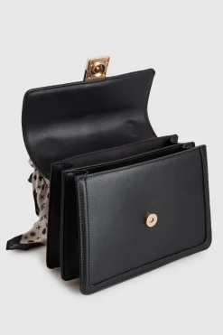 Scarf Top Handle Bag
