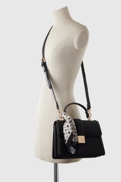 Scarf Top Handle Bag