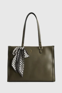 Scarf Work Tote Bag