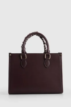 Small Tote Bag With Scarf