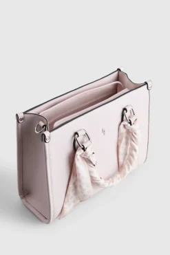 Small Tote Bag With Scarf
