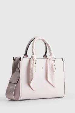 Small Tote Bag With Scarf