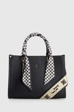 Small Tote Bag With Scarf