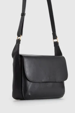 Sofia Leather Flap Crossbody Bag