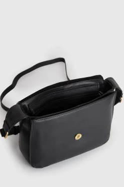 Sofia Leather Flap Crossbody Bag