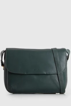Sofia Leather Flap Crossbody Bag
