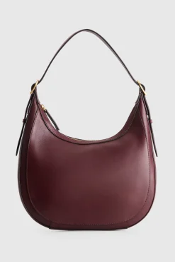 Sofia Leather Hobo Bag